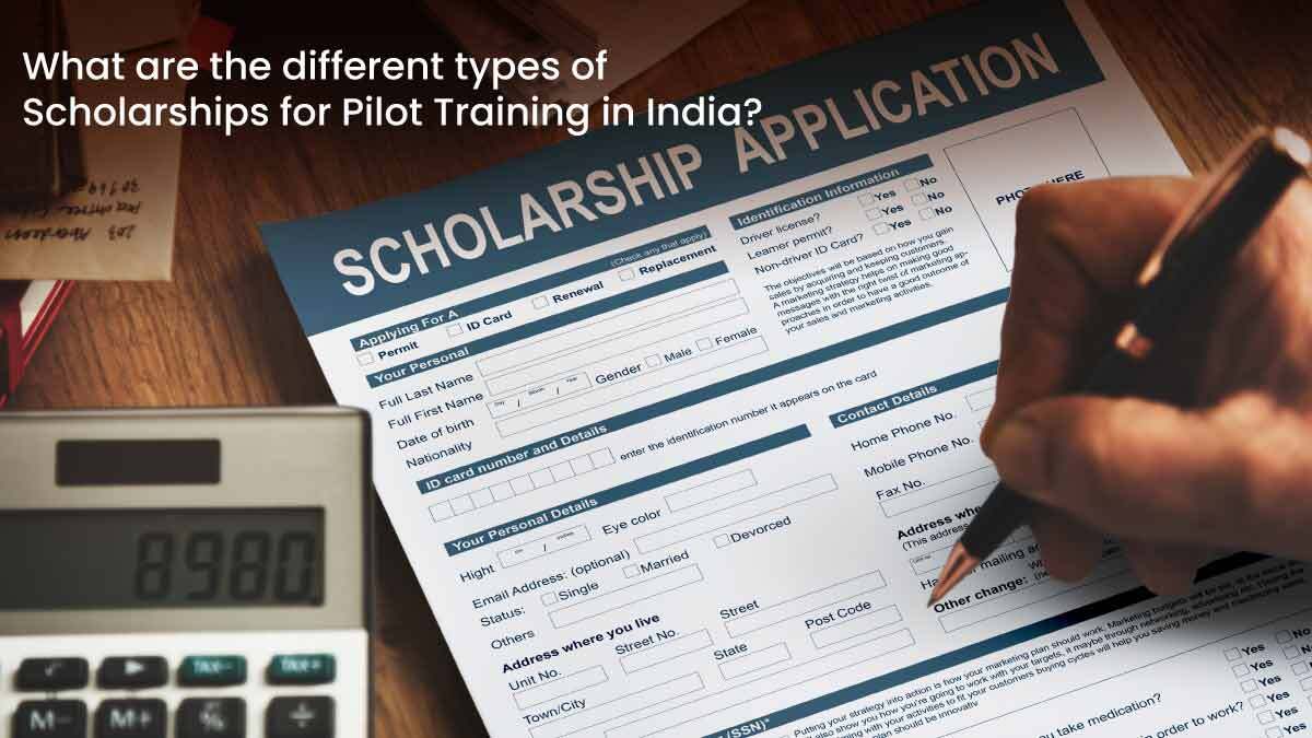 Pilot training scholarships in India 2025